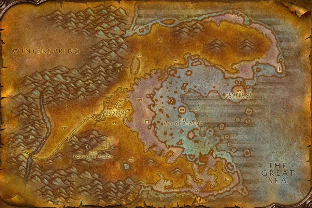 Map of Azshara