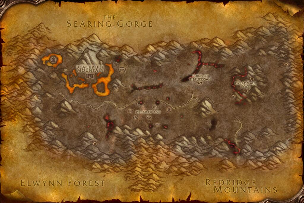 Map of Burning Steppes