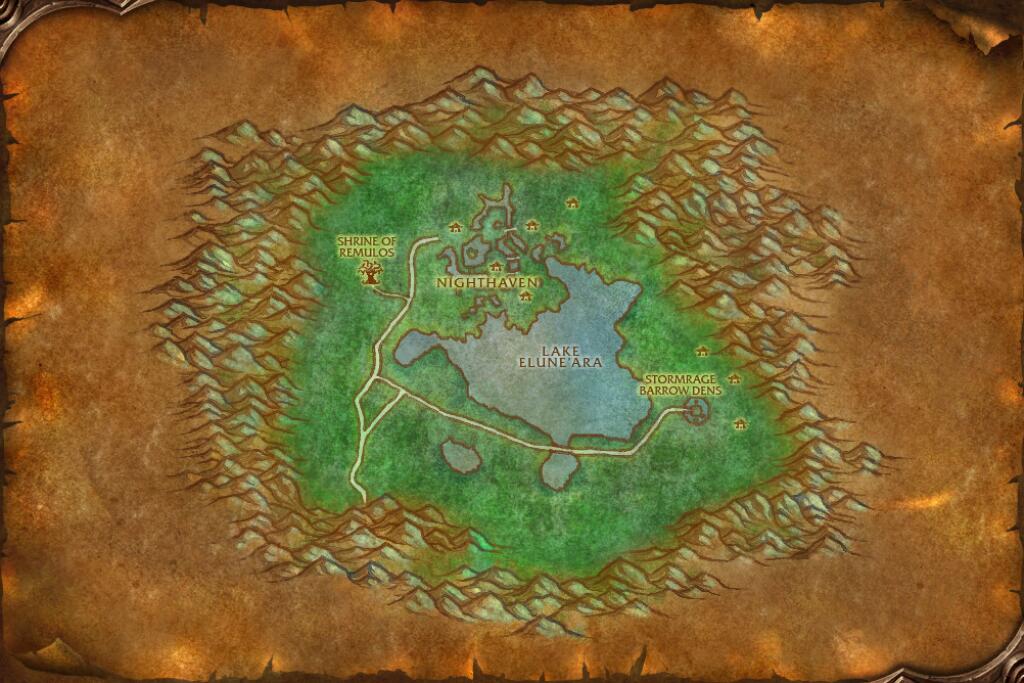Map of Moonglade